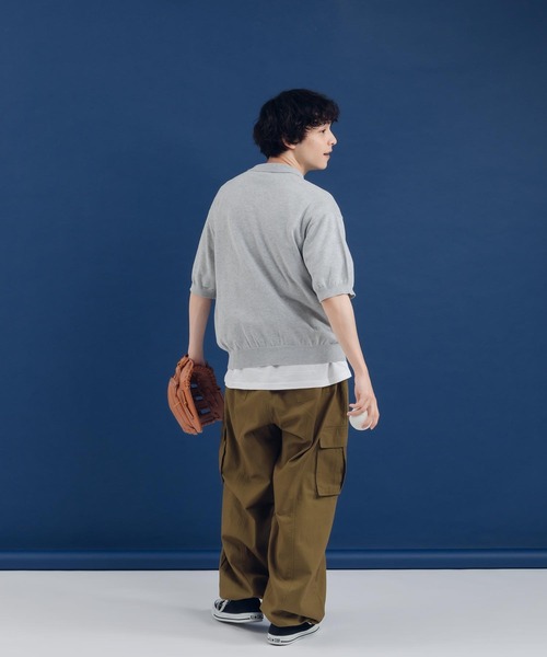 MUHET(ミュエータ)の「センターシームミリタリーパンツ(カーゴパンツ・レディース・カーキ/ブラック/アイボリー・SMALL/MEDIUM/X-LARGE)」の17枚目の写真