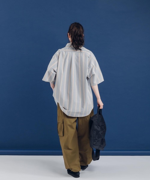 MUHET(ミュエータ)の「センターシームミリタリーパンツ(カーゴパンツ・レディース・カーキ/ブラック/アイボリー・SMALL/MEDIUM/X-LARGE)」の12枚目の写真