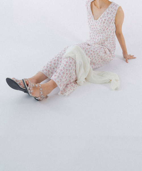 Charles Chaton（シャルルシャトン）の「Flower gauze dress