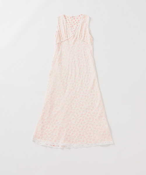 Charles Chaton（シャルルシャトン）の「Flower gauze dress