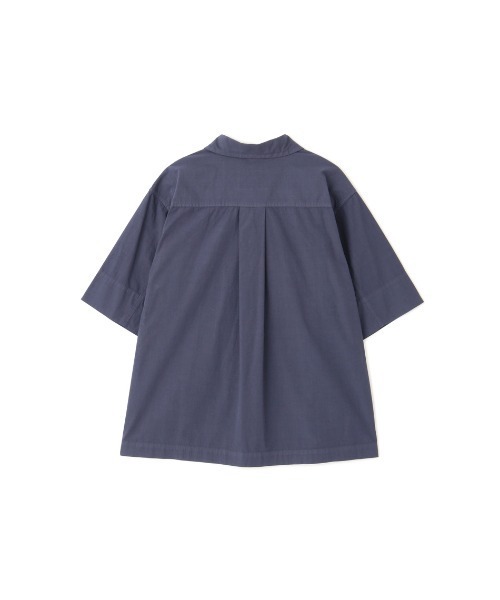 【美品】MHL. 23SS COMPACT COTTON POPLIN ネイビー 中古・古着通販】MHL (エムエイチエル) COMPACT COTTON POPLIN