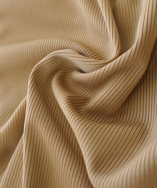 SweetMommy（スウィートマミー）の「さらさら フリーカットリブニットパンツ　選べる2タイプ [マタニティ 産前産後]（マタニティウェア/グッズ・レディース・ライトブルー/ブラック/グリーン系1/チャコールグレー/ベージュ/ライトベージュ/ブルー/モカ/ブラック系・M/L）」の12枚目の写真