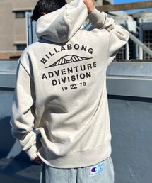 【ムラサキスポーツ別注】BILLABONG/ビラボン 撥水パーカー 裏起毛 プルオーバーフーディ BD012-032