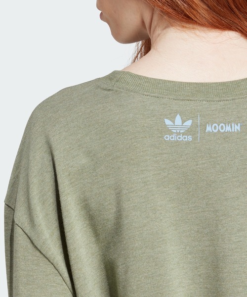 adidas（アディダス）の「アディダス オリジナルス × ムーミン 長袖Tシャツ / ロンT / アディダスオリジナルス adidas Originals（Tシャツ/カットソー・レディース・ダークグレー/グリーン・LARGE/SMALL/MEDIUM/X-LARGE/XX-LARGE/X-SMALL）」の10枚目の写真