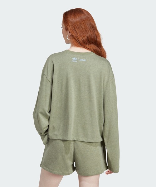 adidas（アディダス）の「アディダス オリジナルス × ムーミン 長袖Tシャツ / ロンT / アディダスオリジナルス adidas Originals（Tシャツ/カットソー・レディース・ダークグレー/グリーン・LARGE/SMALL/MEDIUM/X-LARGE/XX-LARGE/X-SMALL）」の7枚目の写真
