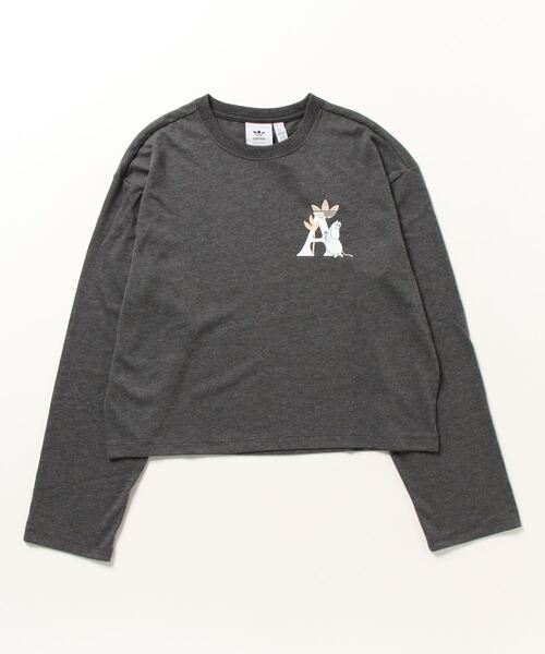 adidas（アディダス）の「アディダス オリジナルス × ムーミン 長袖Tシャツ / ロンT / アディダスオリジナルス adidas Originals（Tシャツ/カットソー・レディース・ダークグレー/グリーン・LARGE/SMALL/MEDIUM/X-LARGE/XX-LARGE/X-SMALL）」の11枚目の写真