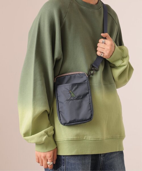 DOUBLE NAME（ダブルネーム）の「ナイロン恐竜刺しゅうサコッシュ/ユニセックス可（ショルダーバッグ・レディース・ネイビー/カーキ/ブラック・FREE）」の12枚目の写真