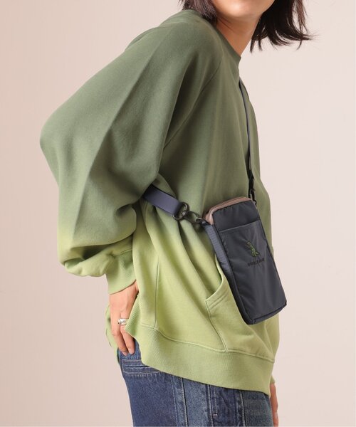 DOUBLE NAME（ダブルネーム）の「ナイロン恐竜刺しゅうサコッシュ/ユニセックス可（ショルダーバッグ・レディース・ネイビー/カーキ/ブラック・FREE）」の15枚目の写真