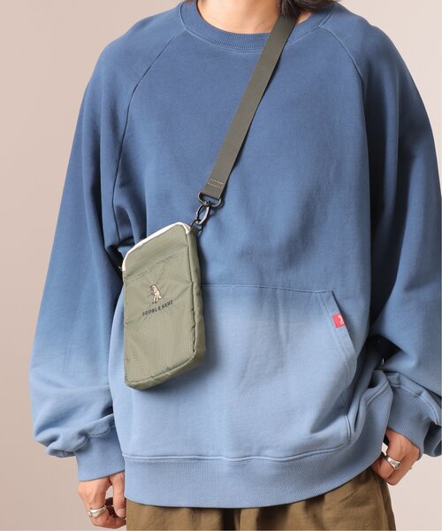 DOUBLE NAME（ダブルネーム）の「ナイロン恐竜刺しゅうサコッシュ/ユニセックス可（ショルダーバッグ・レディース・ネイビー/カーキ/ブラック・FREE）」の19枚目の写真