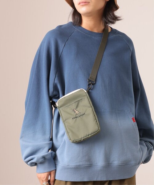 DOUBLE NAME（ダブルネーム）の「ナイロン恐竜刺しゅうサコッシュ/ユニセックス可（ショルダーバッグ・レディース・ネイビー/カーキ/ブラック・FREE）」の21枚目の写真