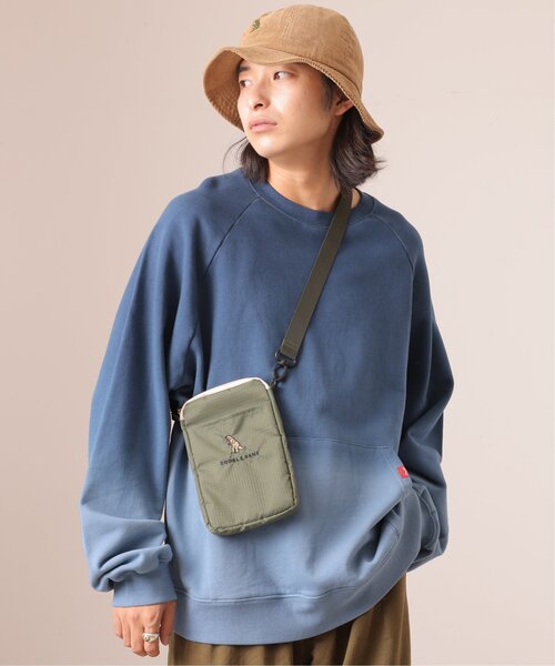 DOUBLE NAME（ダブルネーム）の「ナイロン恐竜刺しゅうサコッシュ/ユニセックス可（ショルダーバッグ・レディース・ネイビー/カーキ/ブラック・FREE）」の22枚目の写真