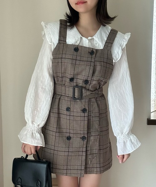 DOUBL STANDARD CLOTHINGジャンバースカート DOUBLE STANDARD CLOTHING（ダブルスタンダードクロージング）の