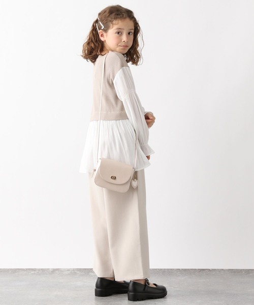 GLOBAL WORK（グローバルワーク）の「オシャラクドッキングプルオーバー長袖/キッズ/963015（その他トップス・キッズ・ブラック/ベージュ・100cm/110cm/120cm/130cm/140cm/150cm/160cm）」の8枚目の写真