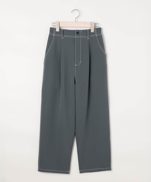 179/WG（イチナナキュウダブルジー）の「配色ステッチサルエルパンツ（その他パンツ・レディース・ピンク/ブラック/ブルー/オフホワイト・SMALL/MEDIUM）」の21枚目の写真