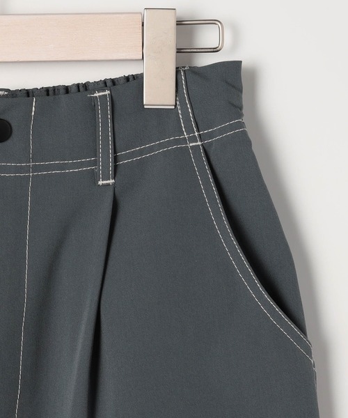 179/WG（イチナナキュウダブルジー）の「配色ステッチサルエルパンツ（その他パンツ・レディース・ピンク/ブラック/ブルー/オフホワイト・SMALL/MEDIUM）」の5枚目の写真