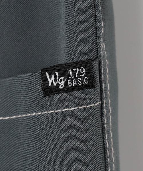 179/WG（イチナナキュウダブルジー）の「配色ステッチサルエルパンツ（その他パンツ・レディース・ピンク/ブラック/ブルー/オフホワイト・SMALL/MEDIUM）」の11枚目の写真