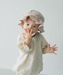 riziere | ダブルガーゼフリルハット(ハット)