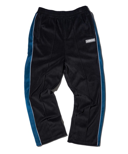 VISION STREET WEAR（ヴィジョンストリートウェア）の「【VISION STREET WEAR】セットアップ対応 ベロアトラックパンツ / カラージャージ（その他パンツ・レディース・ブルー/アイボリー/ブラック/ブラウン・MEDIUM/LARGE/X-LARGE）」の10枚目の写真