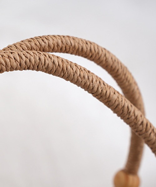 aimoha(アイモハ)の「シンプル 2WAYかごバッグ(かごバッグ・レディース・オフホワイト/ベージュ・FREE)」の18枚目の写真