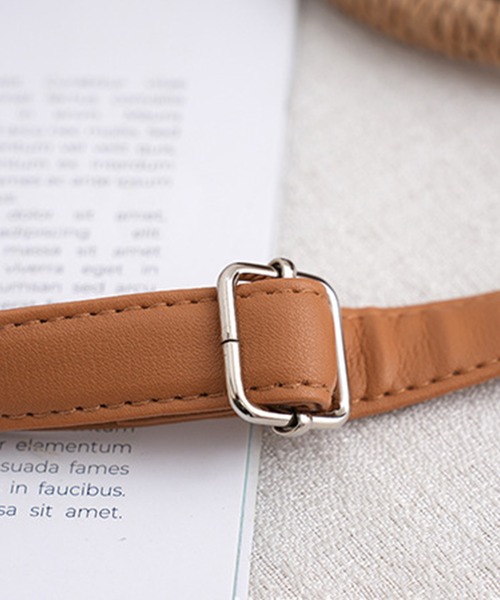 aimoha(アイモハ)の「シンプル 2WAYかごバッグ(かごバッグ・レディース・オフホワイト/ベージュ・FREE)」の17枚目の写真