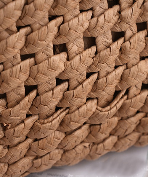 aimoha(アイモハ)の「シンプル 2WAYかごバッグ(かごバッグ・レディース・オフホワイト/ベージュ・FREE)」の14枚目の写真