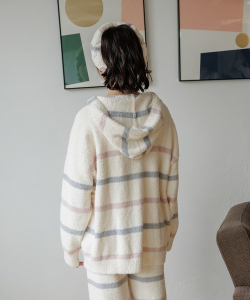 GLOBAL WORK（グローバルワーク）の「ルームウェア／ZIPパーカー/966350（パーカー・キッズ・ホワイト系その他/ベージュ・SMALL/MEDIUM）」の11枚目の写真