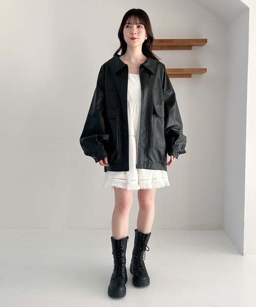 Heather 新品未使用 BIGブルゾン　977312 BIGブルゾン 977312（ブルゾン）｜Heather（ヘザー）の