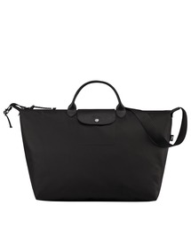 新品LONGCHAMP X TOILETPAPER S トラベルバッグ ブラック LONGCHAMP（ロンシャン）の「LONGCHAMP X TOILETPAPER トラベル