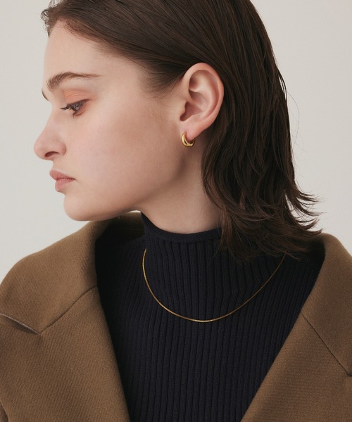 【国内即発】≪SOKO≫ティアドロップ スタッズ フープピアス 国内即発】≪SOKO≫ティアドロップ スタッズ フープピアス (SOKO