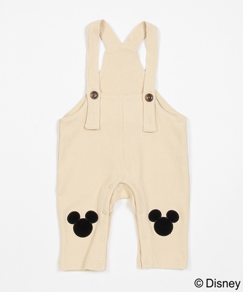 petit main（プティマイン）の「【Disney】サスペンダー付きパンツ（その他パンツ・キッズ・アイボリー/ベージュ・80ｃｍ/70cm）」の3枚目の写真