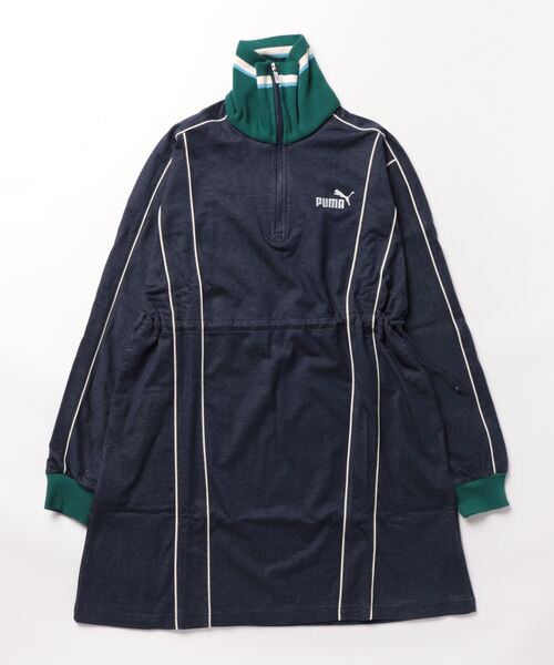 PUMA(プーマ)の「《PUMA》CORE HERITAGE ドレス(ドレス・レディース・ネイビー/レッド系その他・M/L)」の2枚目の写真