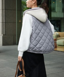 中綿×ダンボール切替フードベスト