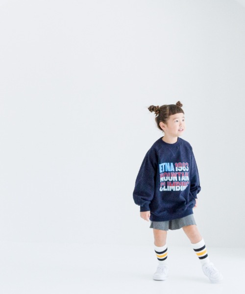LOWRYS FARM(ローリーズファーム)の「TRミニフレアスカート 965153(スカート・キッズ・ブラック/ネイビー/グレー・110cm/120cm/130cm/140cm/150cm)」の10枚目の写真