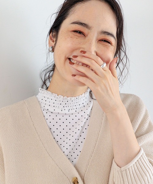 studio CLIP(スタディオクリップ)の「アソートシャーリングネックプルオーバー(Tシャツ/カットソー・レディース・その他3/その他1/その他2/スモーク/ライトグレー/その他7/オフホワイト/その他4・XX-LARGE/LARGE/X-LARGE/MEDIUM/XXX-LARGE)」の6枚目の写真