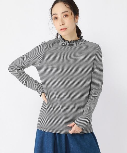 studio CLIP(スタディオクリップ)の「アソートシャーリングネックプルオーバー(Tシャツ/カットソー・レディース・その他3/その他1/その他2/スモーク/ライトグレー/その他7/オフホワイト/その他4・XX-LARGE/LARGE/X-LARGE/MEDIUM/XXX-LARGE)」の7枚目の写真