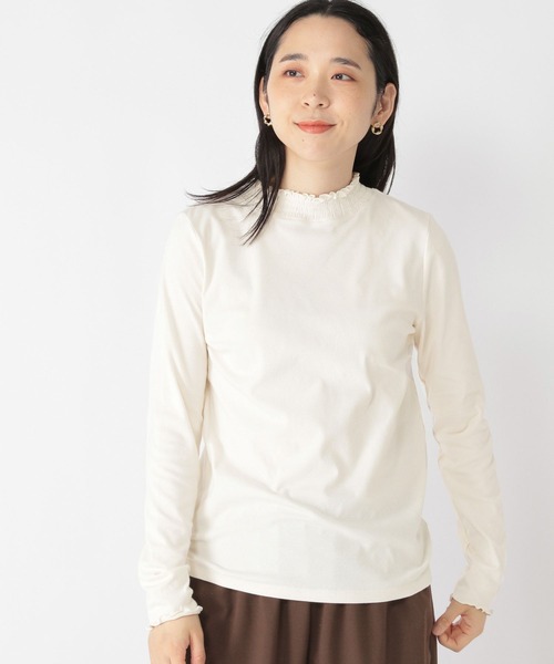 studio CLIP(スタディオクリップ)の「アソートシャーリングネックプルオーバー(Tシャツ/カットソー・レディース・その他3/その他1/その他2/スモーク/ライトグレー/その他7/オフホワイト/その他4・XX-LARGE/LARGE/X-LARGE/MEDIUM/XXX-LARGE)」の12枚目の写真