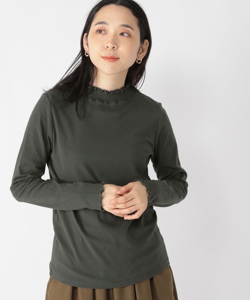 その他 aya セール】アソートシャーリングネックプルオーバー[プラスサイズ