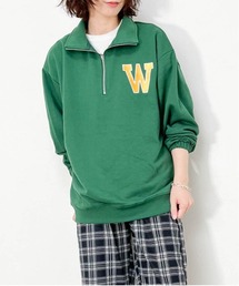 TC 裏毛 ハーフジップ PO