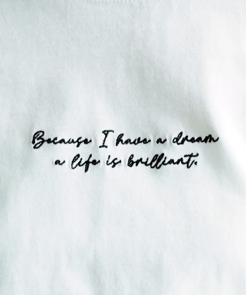 cepo（セポ）の「無地×刺繍ロゴロンＴｅｅ　２ＷＡＹ（Tシャツ/カットソー・レディース・オフホワイト/ホワイト系2/ホワイト系1・M）」の9枚目の写真