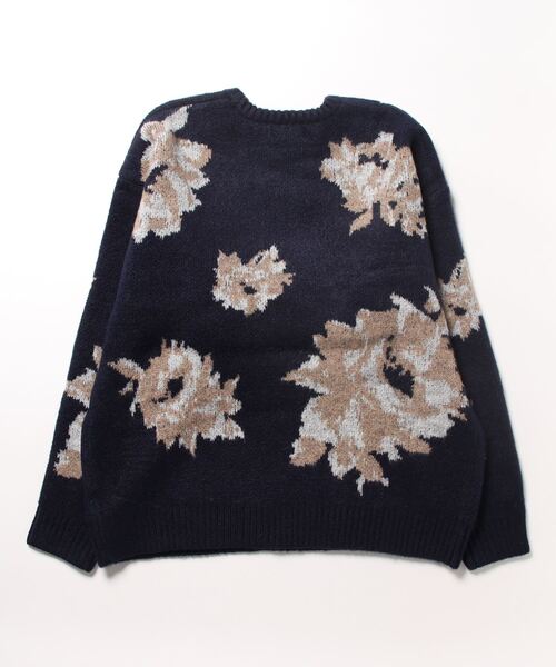 CPCM（シーピーシーエム）の「アソート総柄ニットプルオーバー（ニット/セーター・メンズ・アイボリー/ネイビー/ブラック/ベージュ・MEDIUM/LARGE）」の17枚目の写真