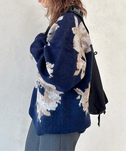 CPCM（シーピーシーエム）の「アソート総柄ニットプルオーバー（ニット/セーター・メンズ・アイボリー/ネイビー/ブラック/ベージュ・MEDIUM/LARGE）」の9枚目の写真