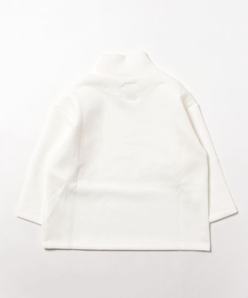 Smoothy（スムージー）の「SMOOTHY High Neck C/S / スムージー ハイネックカットソー（Tシャツ/カットソー・キッズ・ホワイト/ブラック・LARGE/MEDIUM/X-LARGE/SMALL）」の3枚目の写真