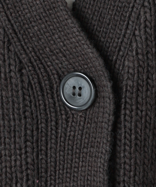 COMMRE（コムル）の「【COMMRE / コムル】レタード刺繍 カーディガン（カーディガン/ボレロ・レディース・チャコールグレー/アイボリー・FREE）」の22枚目の写真