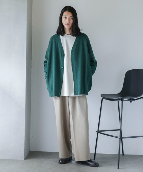 NANO universe（ナノユニバース）の「【WEB限定】ダブルクロス2タックワイドパンツ（その他パンツ・メンズ・チャコール/グレー系その他4/ブルー/ブラック・L/S/M）」の19枚目の写真