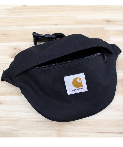 Carhartt WIP（カーハートダブリューアイピー）の「ジェイク ヒップバック Jake Hip Bag 2.8L（ボディバッグ/ウエストポーチ・メンズ・ブラック・ONE SIZE）」の9枚目の写真