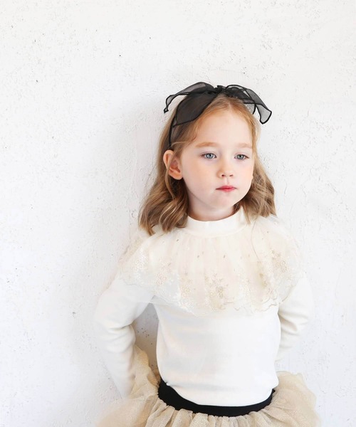 Rora(ローラ)の「ランド リボン カチューシャ(カチューシャ・キッズ・ブラック・FREE)」の7枚目の写真