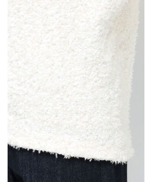 LAGUNAMOON（ラグナムーン）の「スラブツイードカーディガン（カーディガン/ボレロ・レディース・ライトグレー/ブラック/アイボリー・FREE）」の21枚目の写真