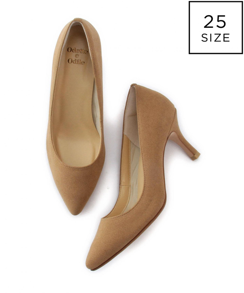 ODETTE E ODILE（オデットエオディール）の「【WEB限定】O ポインテッドトゥ パンプス70●（パンプス・レディース・ブラック/ライトグレー/ブラウン/レッド/その他1/ダークブラウン/オリーブ/ネイビー・25cm/23cm/23.5cm/22.5cm/24.5cm/24cm/22cm）」の4枚目の写真