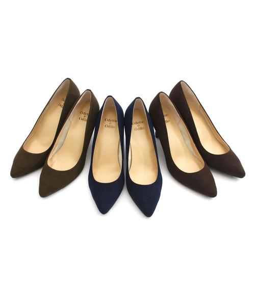 ODETTE E ODILE（オデットエオディール）の「【WEB限定】O ポインテッドトゥ パンプス70●（パンプス・レディース・ブラック/ライトグレー/ブラウン/レッド/その他1/ダークブラウン/オリーブ/ネイビー・25cm/23cm/23.5cm/22.5cm/24.5cm/24cm/22cm）」の9枚目の写真