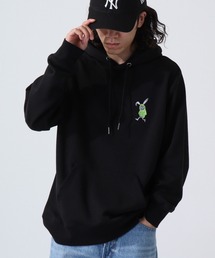 FUNALIVE（ファンアライブ）の「Shabby/ｼｬﾋﾞ 胸ワンポイント刺繍プルパーカー（パーカー）」